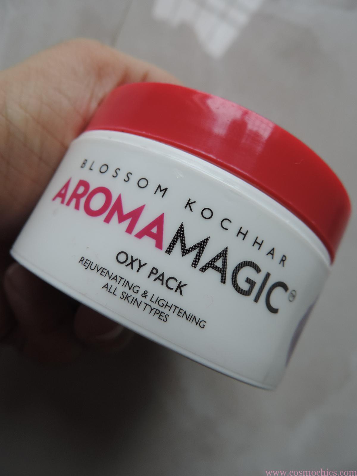 Blossom Kochhar Aroma Magic Oxy Pack Review & Swatches